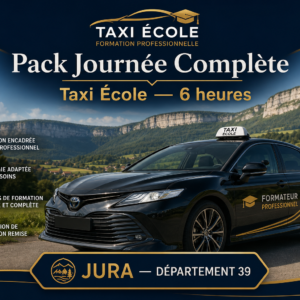 Pack journée complète Taxi École — 6 heures